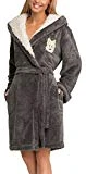 L&L Peignoir de Bain Femme Aby (Onyx, S)