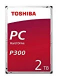 TOSHIBA P300 disque dur interne 2 To - 3,5' (pouces) - disque dur SATA (HDD) - 7200 tours par minute (tpm) - 6 Go/s - pour ordinateurs de jeu, PCs de bureau, stations de travail, etc.