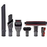 Brosse Kit Accessoires pour Dyson V8 V7 Aspirateur avec Adaptateur,Total Clean Pièces pour Dyson V6 DC45 DC35 DC52 DC29 DC62 DC33 DC34 etc
