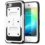 i-Blason Etui pour iPod Touch 6eme Generation [Série Armorbox] Coque de protection Intégrale avec technologie double couche et protection d'écran intégré - Noir