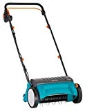 Démousseur électrique ES 500 GARDENA : scarificateur avec largeur de travail 30 cm, surface de gazon jusqu'à 600 m², puissance 500 W, guidon divisible (4066-20)