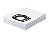 Kärcher Sachet filtre ouate accessoire pour les aspirateurs multifonctions eau et poussières WD 4, WD 5, WD 6, WD 4290, 5200 M, 5300 M et 5600 MP