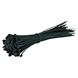 Gocableties Lot de 100 serre-câbles en nylon noir 300 x 4,8 mm