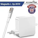 Rocketek Compatible avec Chargeur MacBook Pro 60W 60W Adaptateur Chargeur de connecteur d'alimentation L-Tip Magsafe pour Mac Book Pro 13 Pouces Avant la mi-2012 Modèle A1181