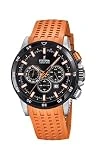 Festina Hommes Chronographe Quartz Montre avec Bracelet en Silicone F20353/6