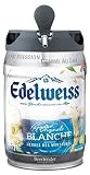 Bière - EDELWEISS Fût de biere blanche Originale aromatisée aux herbes des montagnes - Compatible Beertender - 5 L