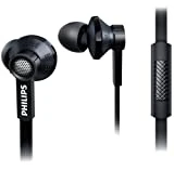 Philips TX1BK/00 Ecouteurs intra-auriculaires avec isolation phonique + Micro intégré Noir
