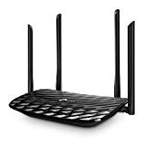 TP-Link Archer C6 Routeur WiFi AC 1200 Mbps avec 5 ports Gigabit, Point d'accès, MU-MIMO, 4 antennes externes et une antenne interne, Compatible avec toutes les box du marché