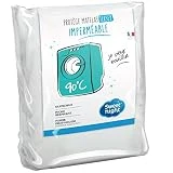 Sweetnight - Protège matelas 140x190/200 cm | Alèse Imperméable et Micro Respirante | Souple et Silencieux | Lavable à 90°C