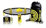 Spikeball jeu plein air, jeu exterieur enfant, jouer sur la plage, la pelouse, le jardin, a l'intérieur ou à l'extérieur - Tel Que Vu Sur Shark Tank Tv - Set De 3 Balles, Sac À Cordons Et Livre De Règles