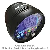 Moto Multi- Instrument numérique alu-noir - Montre-cadran