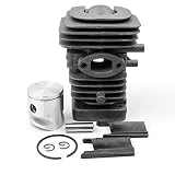 Haishine 39mm Cylindre Kit De Piston Fit Husqvarna 235 236 236E 240 240E Tronçonneuse 10mm Broche Moteur Moteur Pièces # 545050417