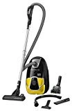 Rowenta RO6864EA Aspirateur avec Sac X-Trem Power AAAA Home & Car 4,5L Accessoires Spéciaux Poils d'Animaux et Voiture 750W Noir et Jaune