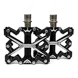 FETESNICE Update Titanium Acheter Pédales de vélo pour VTT BMX DH 9/16', Noir