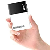 Artlii Mini Projecteur, LED Portable Projecteur avec USB-SD-AV-HDMI pour Loisirs Maison Film Theatre,Video,Camping,Jeu(Classique Noir Blanc)