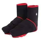 HBRT Couvre-Chaussures d'équitation Overs Couvre-Chaussures de Cyclisme, Couvre-Chaussures Thermiques imperméables et résistants à l'eau pour Semelles d'épaississement pour VTT