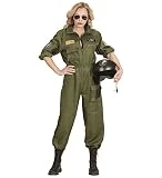 Widmann Generique - Déguisement Pilote de Combat Femme Taille S