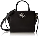 Guess Open Road, Sac porté main femme, Noir (Black), 15,5x23,5x36 cm (W x H L)