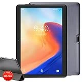 YOTOPT 4G LTE Tablette Tactile 10' Pouces Full HD - (WiFi, 64 Go, 4GB de ROM, Android 9.0, Bluetooth, OTG, GPS) - Gris