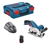 BOSCH GKS 12V-26 (1 x 2,0 Ah + GAL1230CV + L-Boxx 136)
