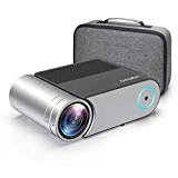 Projecteur, Vamvo Videoprojecteur Portable 4000 Lumens, Retroprojecteur Supporte Full HD 1080P, Mini Projecteur avec 50,000 Heures, Vidéoprojecteur Compatibles avec HDMI, VGA, AV, USB