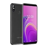 Téléphone Portable Débloqué 4G,M3 Vernee Smartphone Débloqué 3GB RAM+32GB ROM 5.5'' Pouces Android 8.1,3300mAh,MT6739 Quad-Core CPU 4 core1.3GHz,13MP+5MP,Face ID+Empreint Digitale,GPS+GLONASS(Noir)