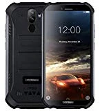DOOGEE S40 - Télephone Portable incassable debloqué 4G Android 9,0 - 5,5 '' (Gorilla Glass 4) IP68 / IP69K extérieur étanche imperméable Smartphone Militaire,Double SIM, 4650mAh, 2GB+16GB,NFC Noir