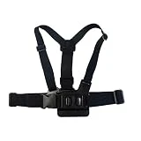 centtechi Réglable Sangle de Poitrine Harnais de Fixation Sangle de Corps Sports Camera Accessoires Compatible pour GoPro Hero 3, 2, 1, Hero 4, 5, 6, 3+, Sports DV and QUMOX SJ4000 SJ5000 SJ5000 +