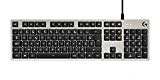 Logitech G413 Clavier gaming mécanique Romer-G avec port USB (Silver) - Azerty Layout