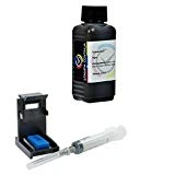 Kit de recharge cartouches HP n° 302 Noir, encre de qualité + recharge pour imprimante Envy 4520 All-in-One