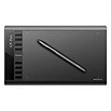 XP-Pen Star03 V2 (Version 2018) Tablette Graphique 12 Pouces avec Stylet Passif 8192 Niveaux et 8 Raccourcis Noir Pallette Dessin Numérique