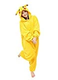 Yimidear Unisexe Hot Adulte Pyjamas Cosplay Costume d'animal Onesie de nuit de nuit - S - Pikachu