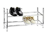 Wenko 7050100 Etagère à Chaussures Télescopique Empilable