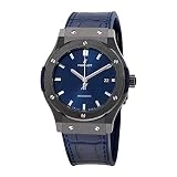 Hublot Classic Fusion Montre pour Homme en céramique Bleu 42 mm 542.CM.7170.LR
