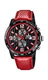Festina Mixte Chronographe Quartz Montre avec Bracelet en Cuir F20339/5
