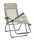 Lafuma Toile Batyline avec têtière pour relax Futura, Couleur: Seigle, LFM2676-1685