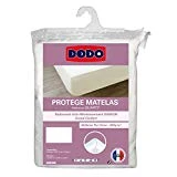Dodo protège-matelas en molleton 100% coton forme drap housse traité anti-rétrécissement 140 x 190 cm