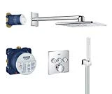 GROHE Set de douche encastré Grohtherm SmartControl 34706000, Chrome
