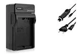 Chargeur (Auto/Secteur) pour Canon LP-E5 / EOS 450D, 500D, 1000D / Rebel T1i, XS, Xsi