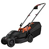 BLACK+DECKER BEMW351-QS Tondeuse filaire - 3 hauteurs réglables 20, 40 et 60 mm 1000W, 32 cm