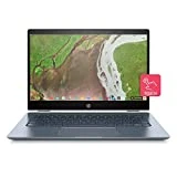 HP Chromebook x360 14-da0002nf PC Portable 14'' FHD IPS Blanc (Tactile, Intel Core i5, 8 Go de RAM, 64 Go de Stockage, AZERTY, Chrome OS)