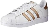 adidas Superstar, Baskets Femme, Blanc (Ftwbla/Ciberm 000), 39 1/3 EU