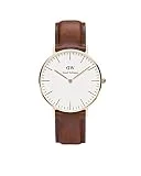Daniel Wellington Montre bracelet Femme 0507DW Classic St Mawes Lady plaqué or rose