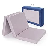 Matelas de voyage confort Matelas lit parapluie Alvi | 120 x 60 cm - Testé sans substances nocives selon Oeko-Tex  Standard 100 avec noyau mousse confortable