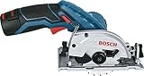 Bosch Professionnel Akku-Kreissäge GKS 12 V-26 (2 x 3 Ah Akku, 12 V, Sägeblattbohrungs-Ø: 15 mm, en L-Boxx)