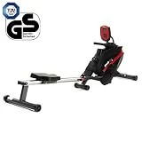 SportPlus - Rameur - Système de Freinage magnétique - Pliable et silencieux - Masse d'inertie env. 8 kg - Ordinateur de Contrôle - Poids de l'Utilisateur jusqu'à 150 kg - Sécurité testé