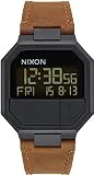 Nixon Montre Mixte Adulte Digitale Digital avec Bracelet en Cuir - A944-712-00