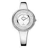 Swarovski Montre Crystalline Pure, Ton argenté