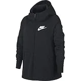 Nike Sportswear Sweat-Shirt Fille, Black/White, FR (Taille Fabricant : XS)