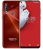 Telephone Portable Debloqué 4G(2019) OUKITEL C17 Pro - Écran Plein Trou Borgne de 6,35 Pouces, 4 Go + 64 Go, Helio P23 Octa Core Dual SIM Android 9.0 Smartphone, Caméra 13MP, Batterie 3900mAh, Rouge
